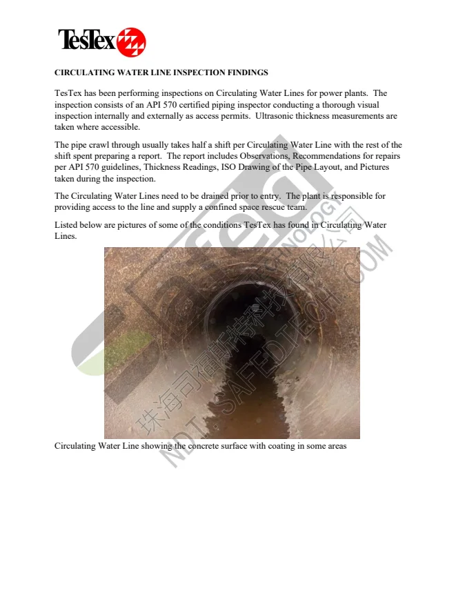 循环水管线检测发现与案例（英文原版 PDF） PDF 第 1 页预览